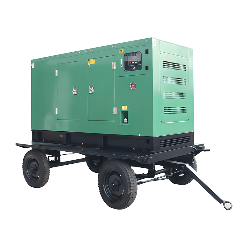 Mga Mobile Silent Diesel Generator Set
